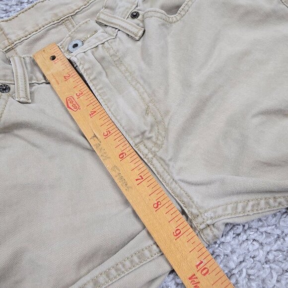 Levis‎ 511 Jeans Men 30x30 (Fits 28x27.5) Beige Slim Straight Stretch Mid Rise - Picture 9 of 12